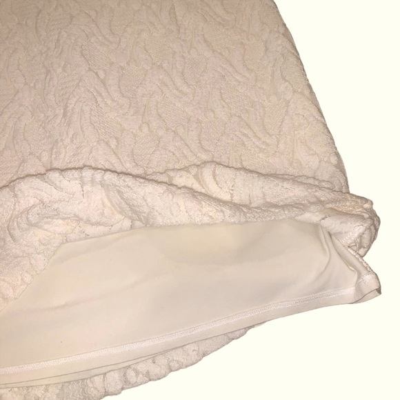 Ann Taylor Cream Lace Midi Dress - Picture 5 of 11